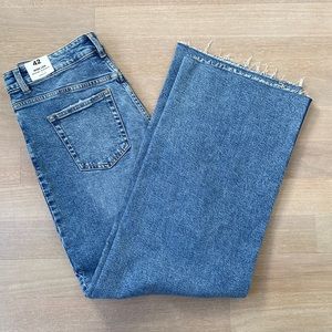 MANGO NWT Wide Leg High Waist Jeans